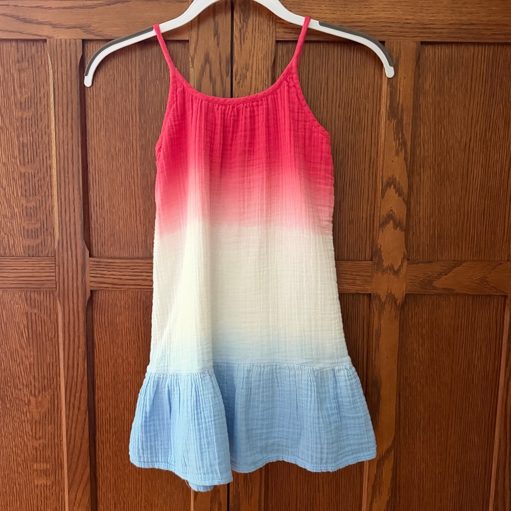 Vineyard Vines Girls Double Gauze Cotton Dress Size S